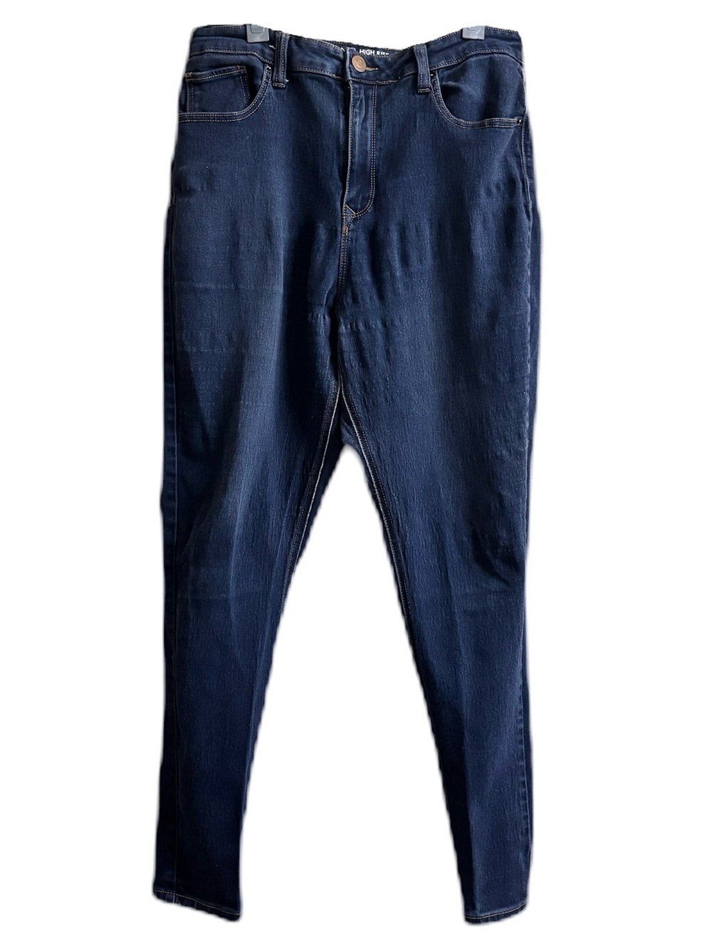 NOBO High Rise Skinny Jeans in Denim Blue Size 14
